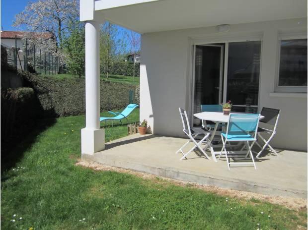 Superbe Appart Avec Jardin Et Piscine ก็องโบ-เล-แบ็ง ภายนอก รูปภาพ